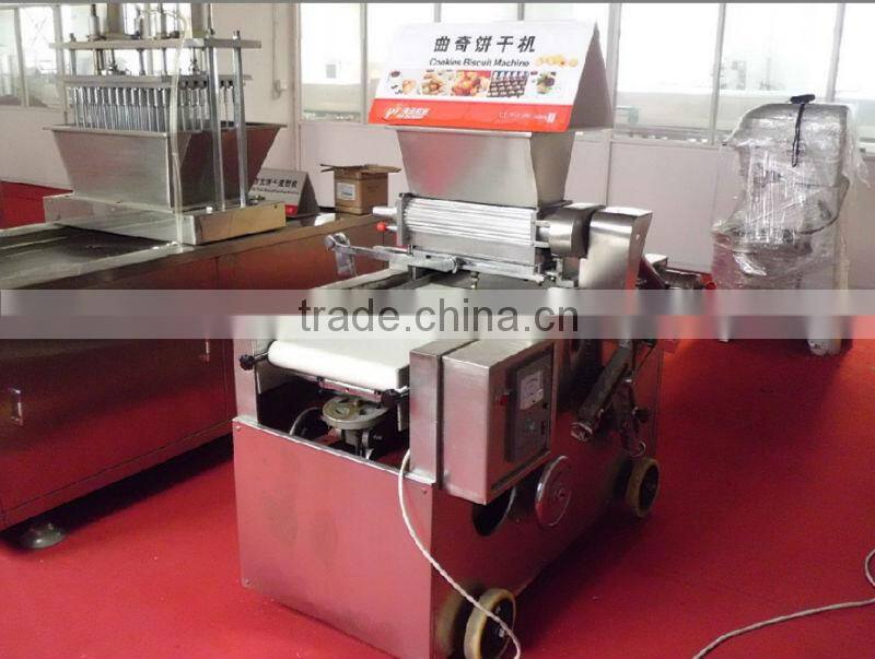 YX400 PLC small fortune cookies making machine, cookies depositor