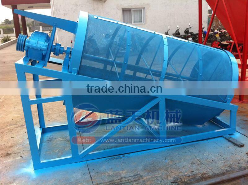 Engineers available to service machinery overseas rotary drum screen separator