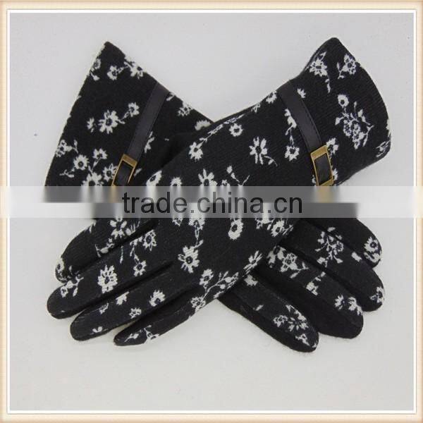 Cashmere Wool Warm Winter arthritis compression gloves 2016 top sell