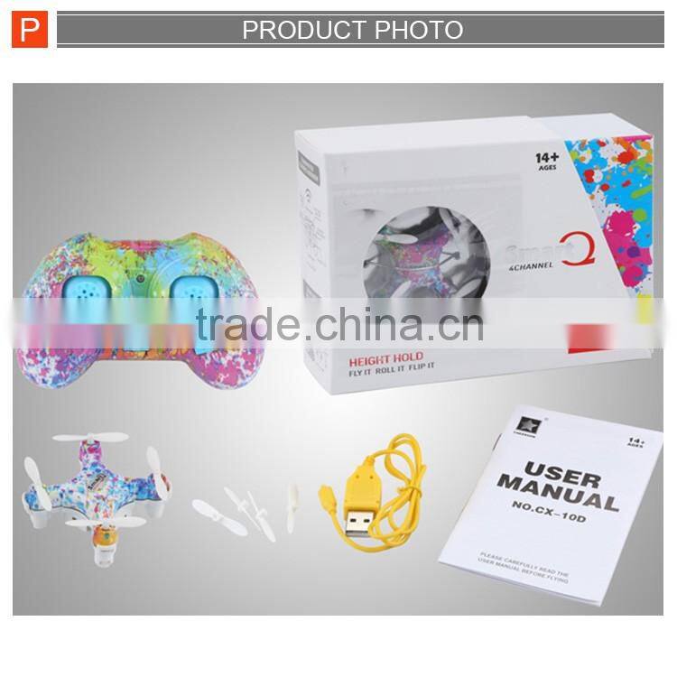Professional 2.4g mini remote control rc quadcopter drone for wholesale