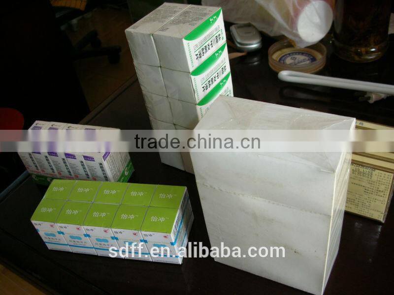 Cellophane overwraping machine for perfume box