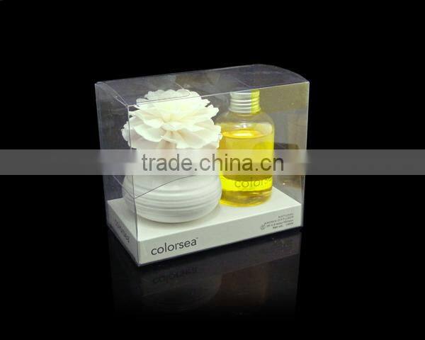 Scents of Colorsea 130ml ceramic flower oil diffuser