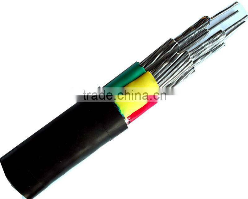 0.6/1kv aluminum conductor pvc insulated pvc sheathed Power Cable