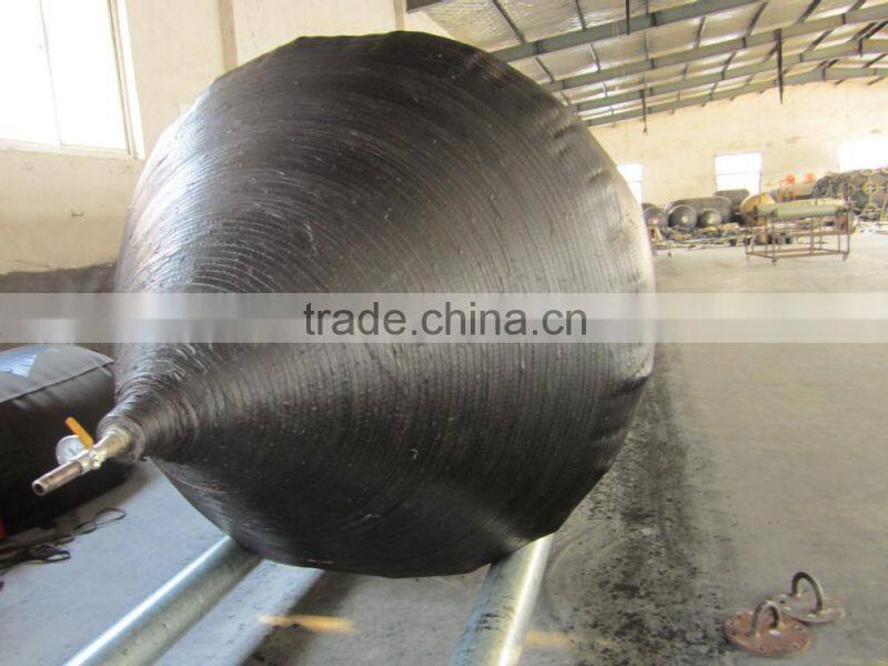 Durable best quality boat floating launching rubber airbag