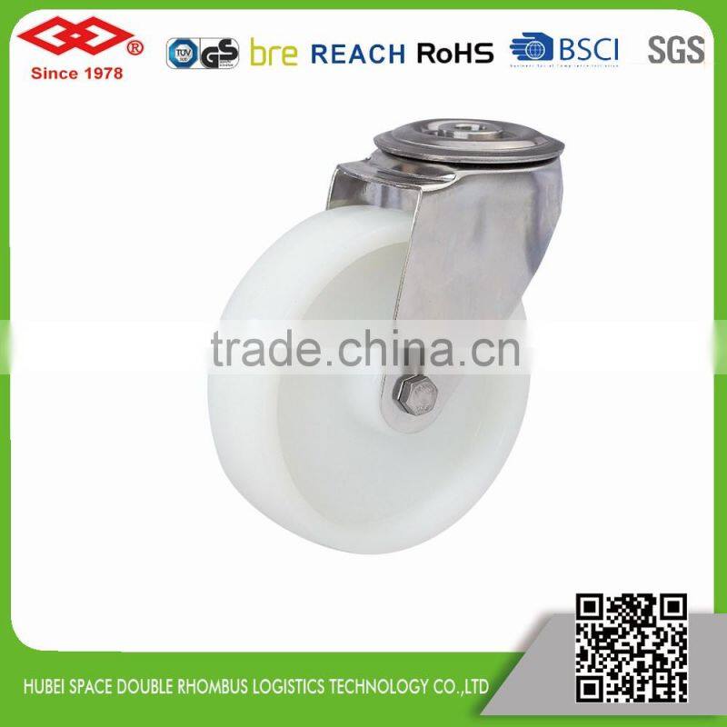 80mm-200mm Stainless steel Roller bearing caster