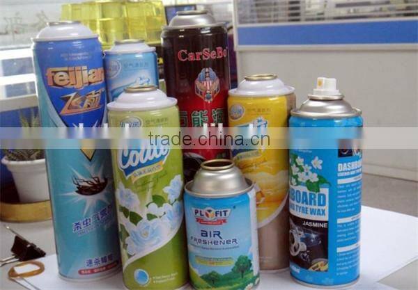Aluminum refillable air aerosol spray can
