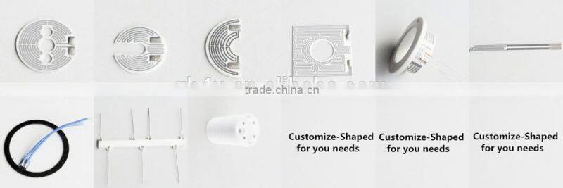 4U custom-designed MCH ceramic heater for soldering iron/ vaporizer/ hair straightener/ water heating