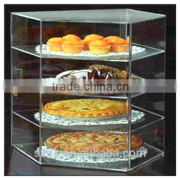 Hot sale competitive price acrylic food box for wholesale