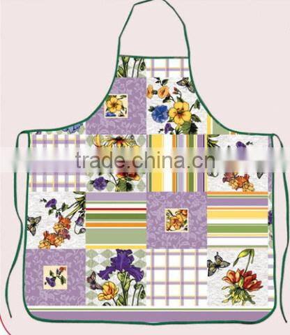 kitchen textile pigment printing kitchen cooking apron wholesale alibaba China Supplier