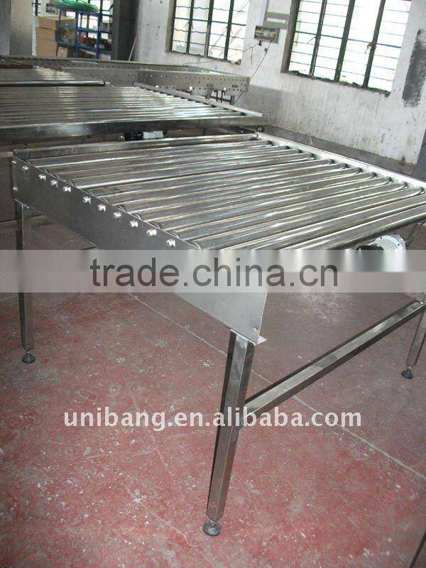 Gravity straight carbon/SS Roller Conveyor