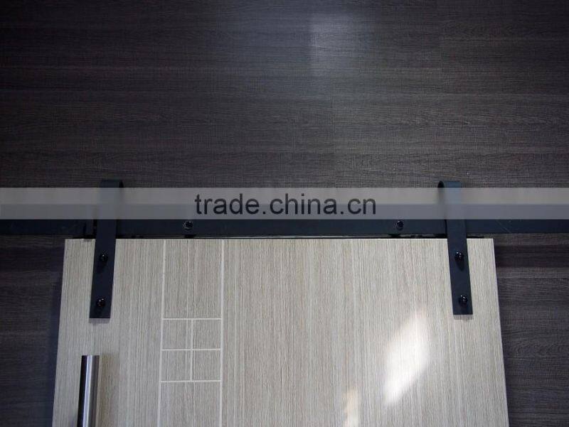 Oak Solid Wood Sliding Garage Door Black Roller Insert Kit