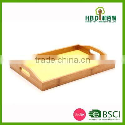 High quality bamboo wholesale serving tray