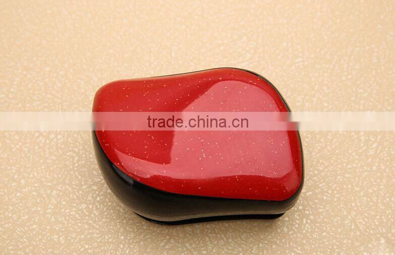 Newest Korea Style Wholesale Head Massage Rainbow ABS Hairdressing Comb