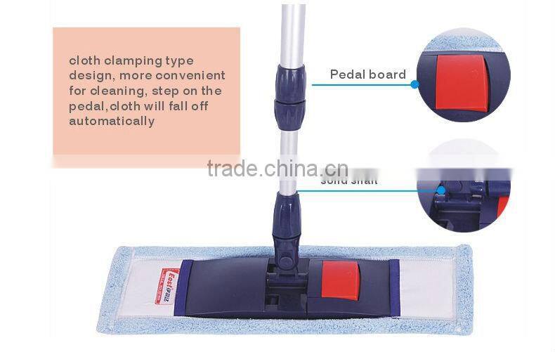FlEXIBLE microfiber easy clean flat mop