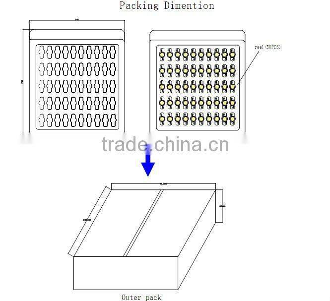 epistar 1w warm white high power led diode