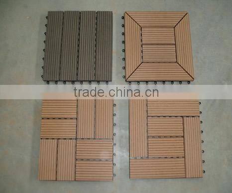 waterproof interlock wpc tile