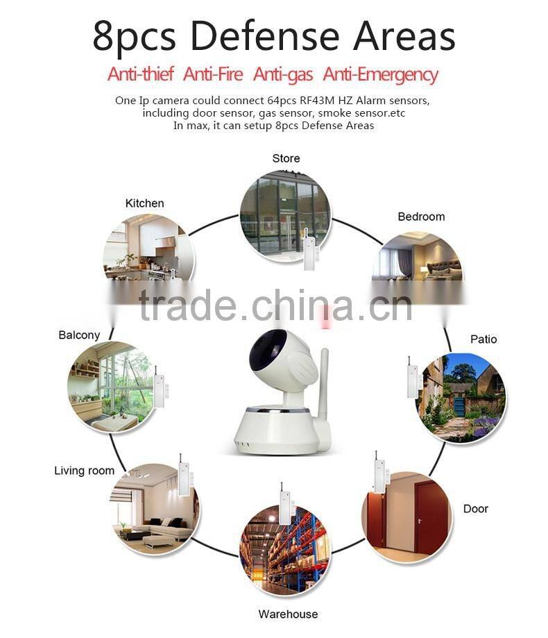 1.0 Megapixel CMOS sensor 1/4 inch Two way audio wireless outdoor dome ptz ip camera