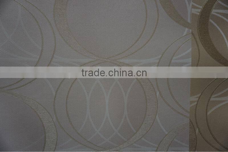 3d vinyl embossed wallpaper for home decoration