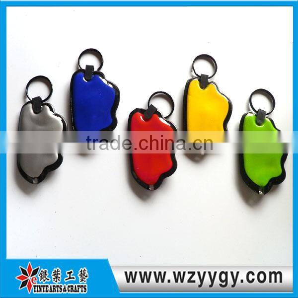 3D PVC keychain with LED light