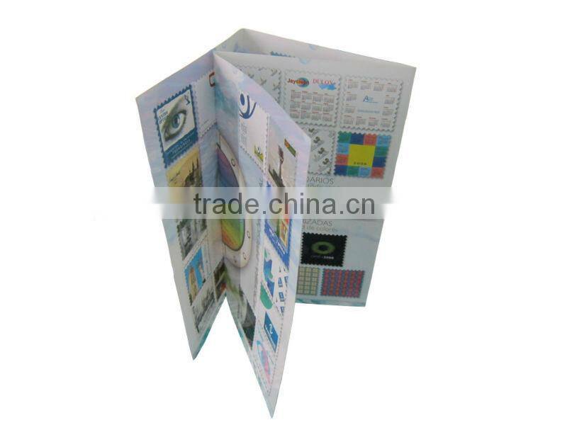 Glossy Laminate Parallel Folding Brochure Printing