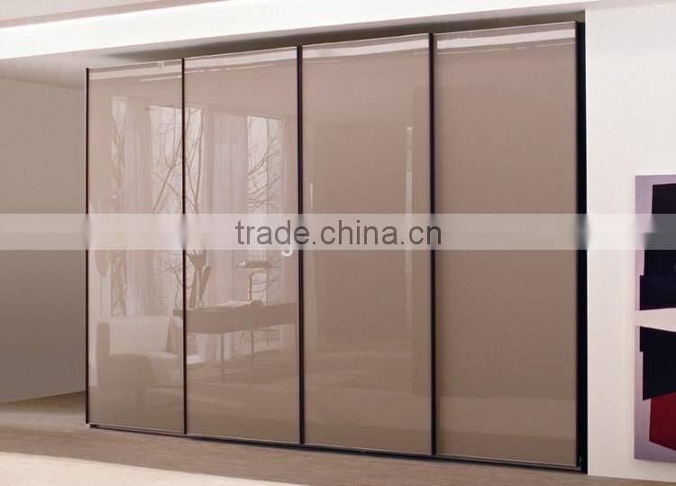 Homesung modern sliding door wooden bedroom wardrobe closet