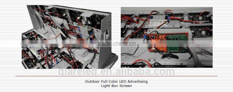 double sided advertisement for cars led display