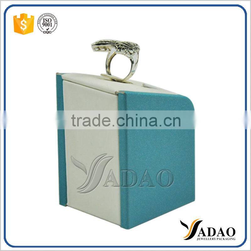 Custom wood color jewelry ring display bar popular in the market