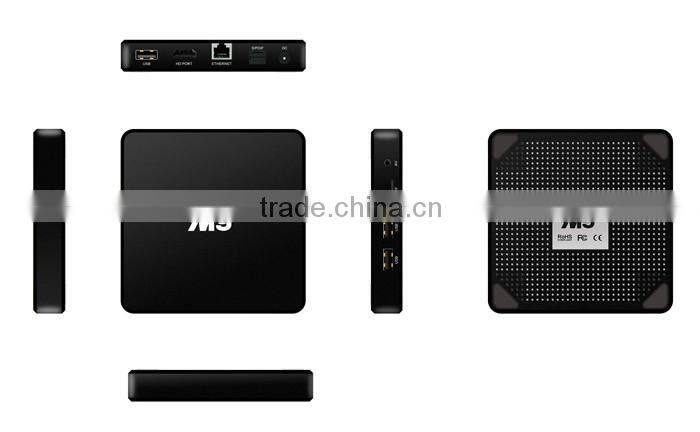 Hot sale M9+ TV box M9 plus Android TV Box Quad Core Android 5.1 S905 KODI 16.1 Quad Core