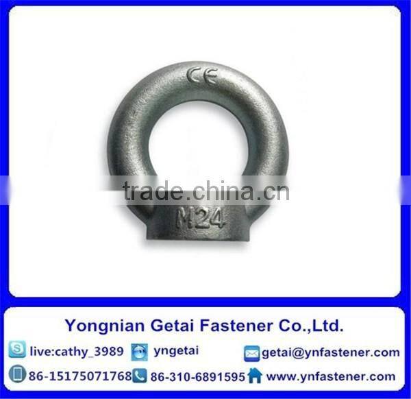 China Galvanized Carbon Steel Lifting eye nuts