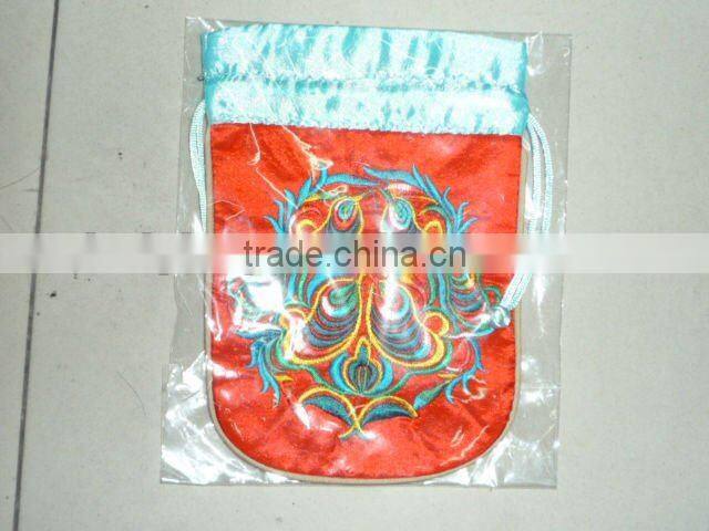 embroidery cosmetic bag