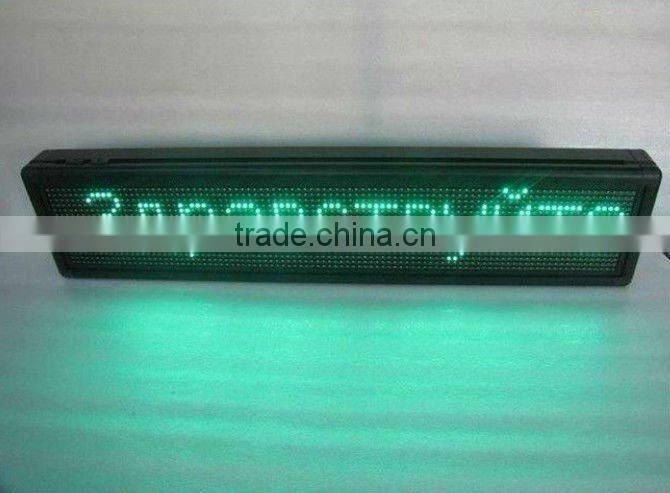 Text message LED and graphic display function P10 red color led boards for signs