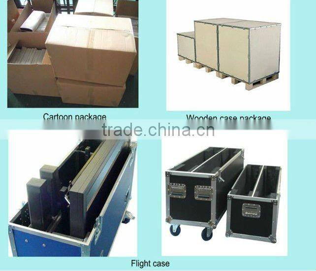 Shenzhen manufacturer HD led video wall P3.91 SMD die-casting aluminum led display screen for rental