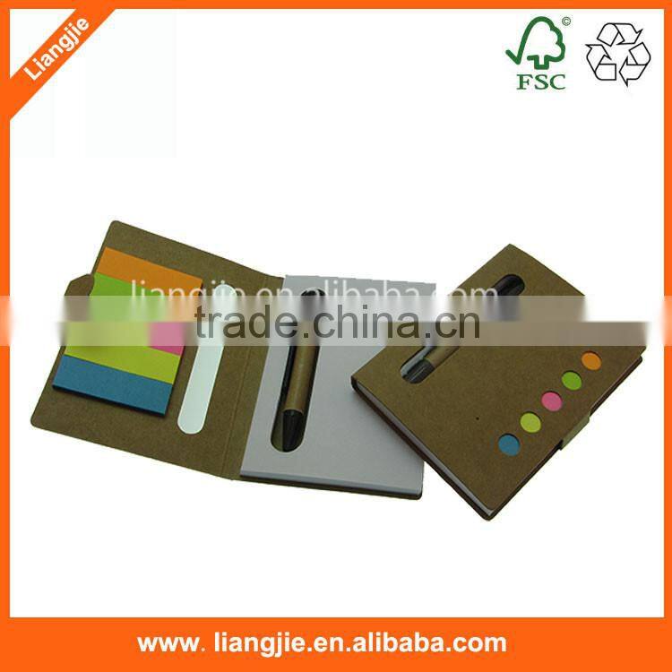 Office popular 4 sides printing custom logo memo cube for promotion