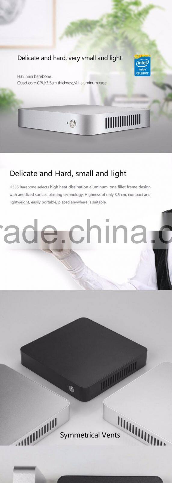 Realan H35-J1900T1 Celeron J1900 Thin Clinet M-ITX Mini PC