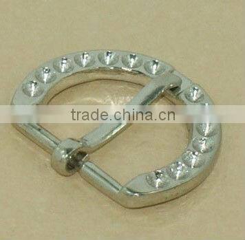 fashion metal belt buckle with lettering for clothes