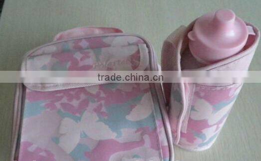 2014 hot item children lunch bag with water bottle