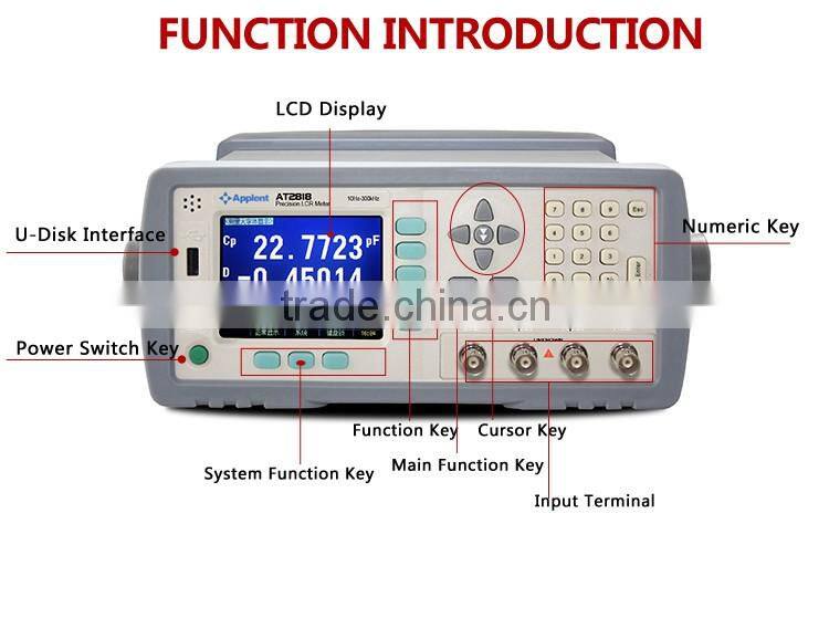 AT2818 High Precision Digital LCR Meter Components Testing Instruments