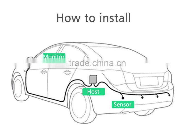 Car Parking Sensors LED Display