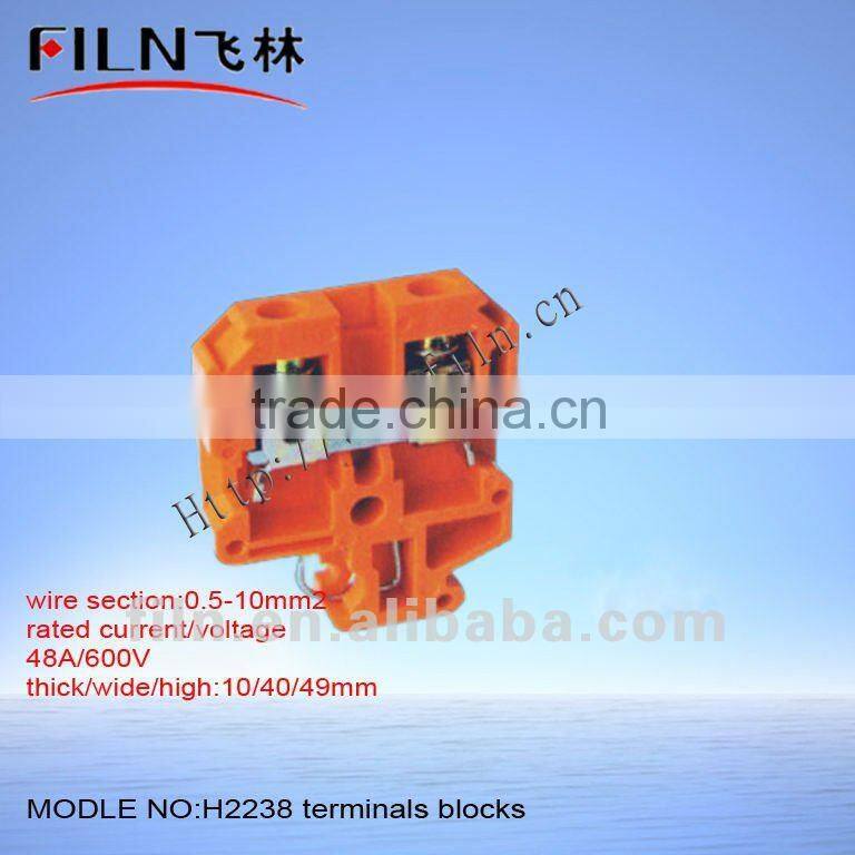 H2519-3 pin header terminal block