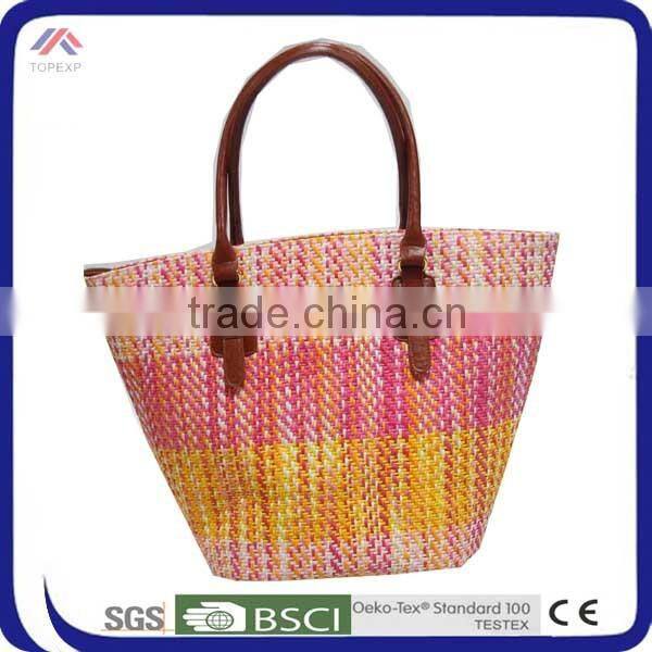 Lady Tote Casual Bag Paper Straw Bag
