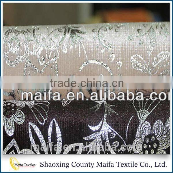 Hot selling Cheap Flocking upholstery automotive fabric