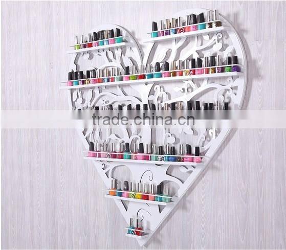 2015 Guangdong hot sale nail polish shelf rack display