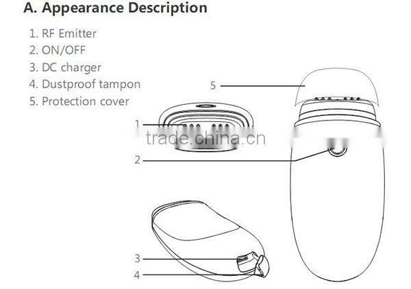 radio frequency cavitation sliming machine mini production at home