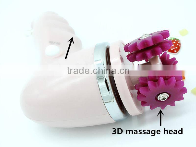 4 in1 Electric Smoothing Body Face Skin Care Beauty Massager Cleansing US Seller