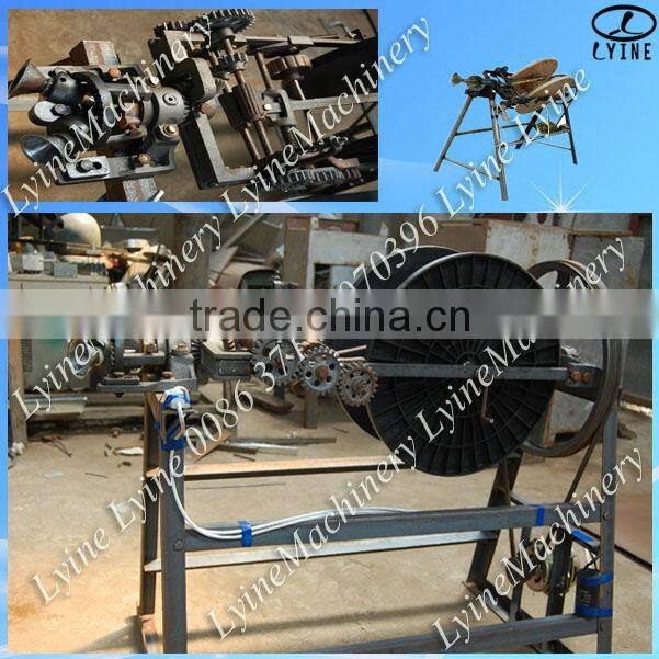 semi automatic 800m/h 3-25mm used for packing or protecting grass rope braiding machine