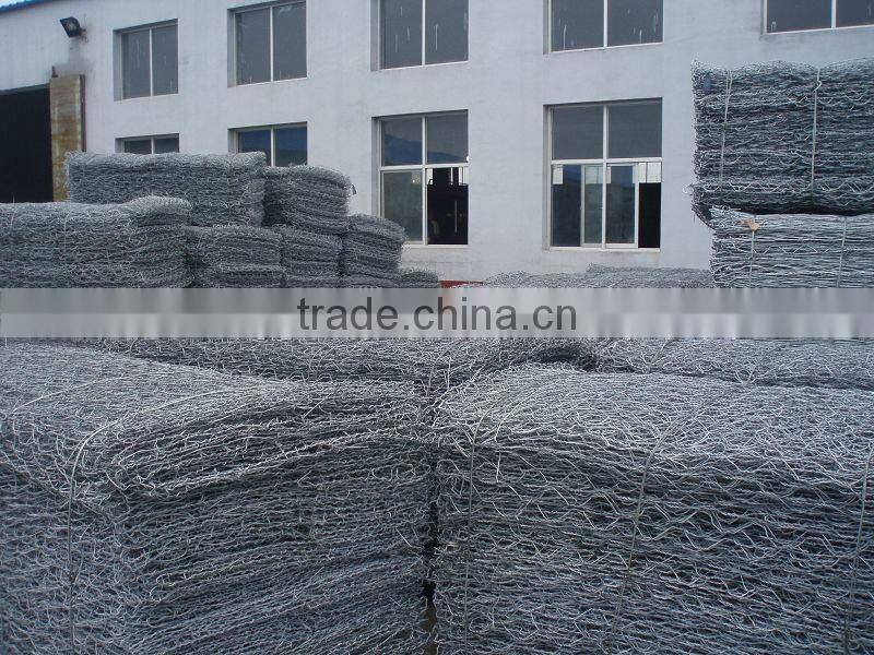factory price heavy duty hot dipped galvanized hexagonal wire mesh gabion box gabion basket hexagonal wire mesh stone box