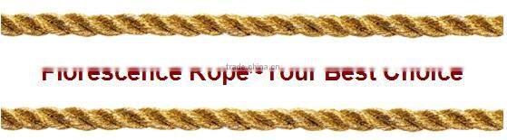 Nylon double braided white rope 5mm made in China