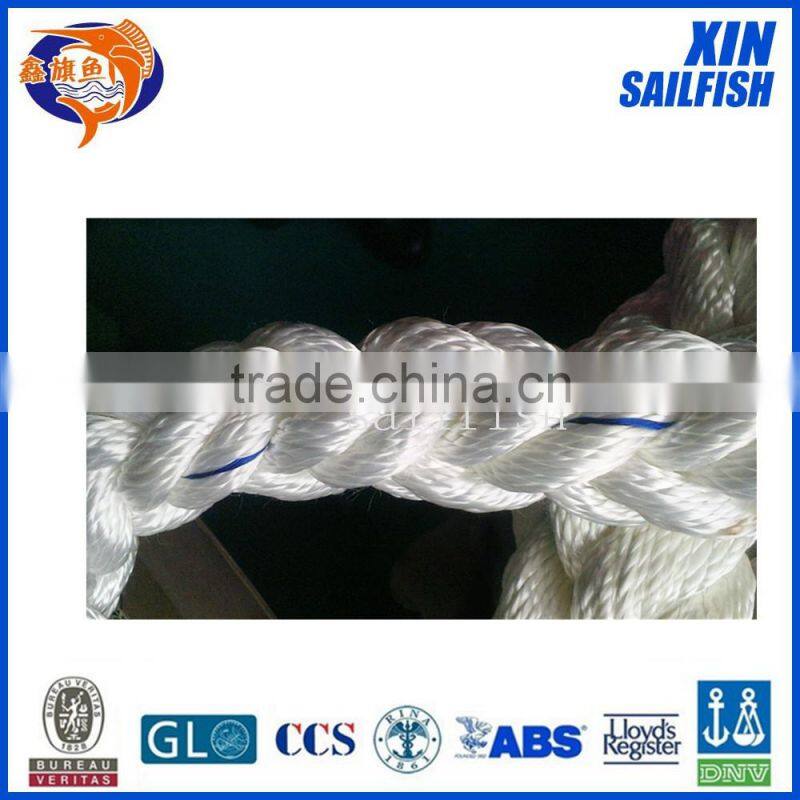 nylon mooring rope from china factory