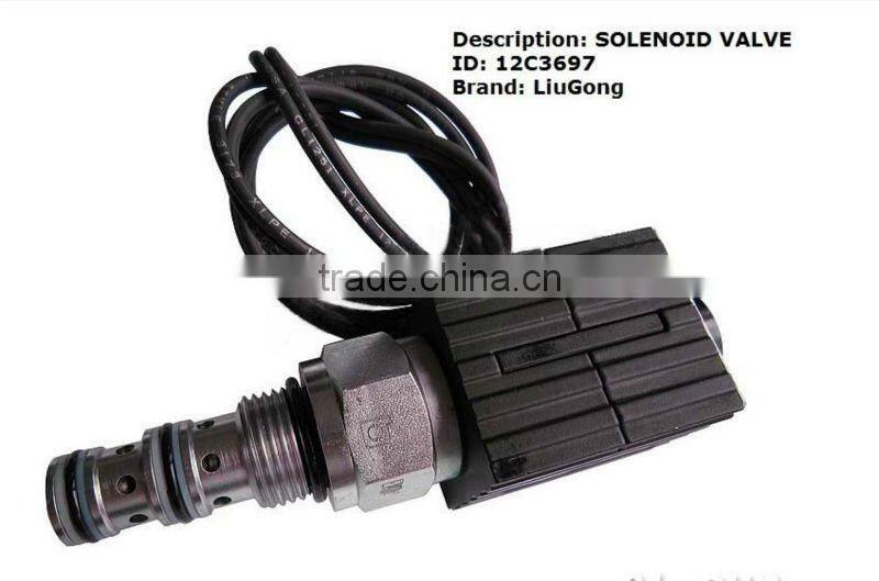 Solenoid Valves Liugong Equipment Part Liugong Spare Part Liugong Machine Part Liugong Genuine Spare Part