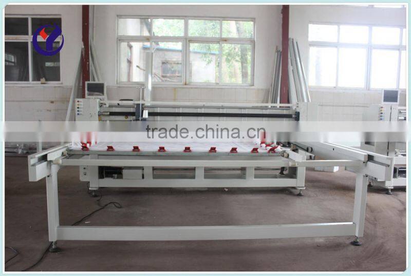Large Area Computerized Single Head Quilting Machine with Rotary Head for Sleep bags